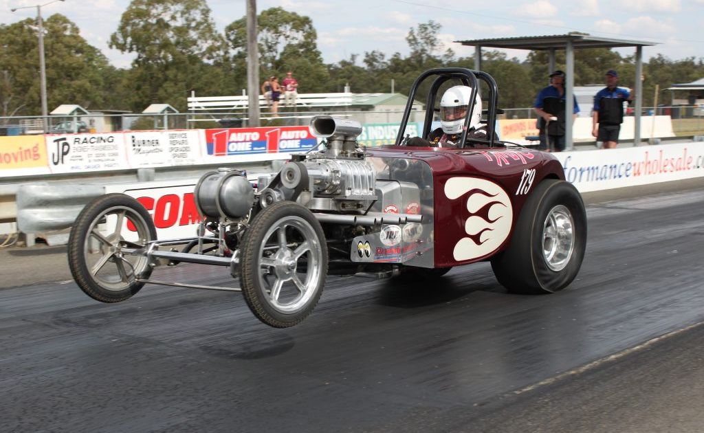 The late Mark Stewart during his drag racing career. The late Mark Stewart during his drag racing career.
